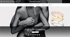 Desktop Screenshot of mauboussin.com.sg